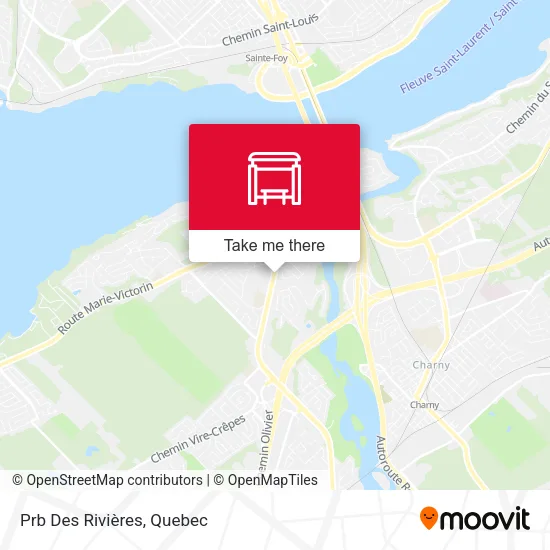 Prb Des Rivières map