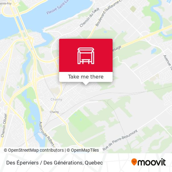 Des Éperviers /  Des Générations map