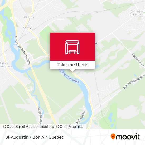 St-Augustin / Bon Air map