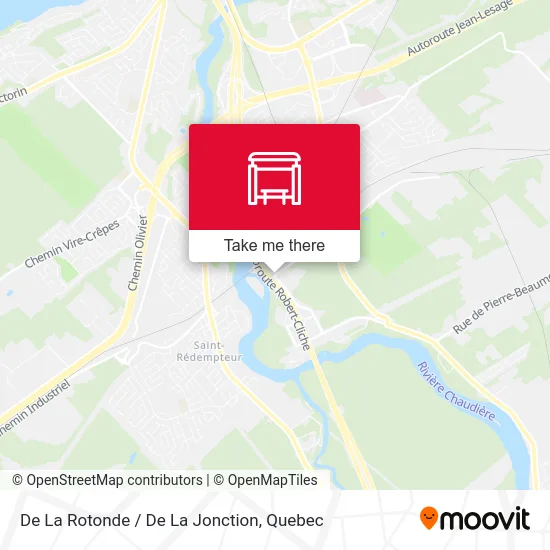 De La Rotonde / De La Jonction map