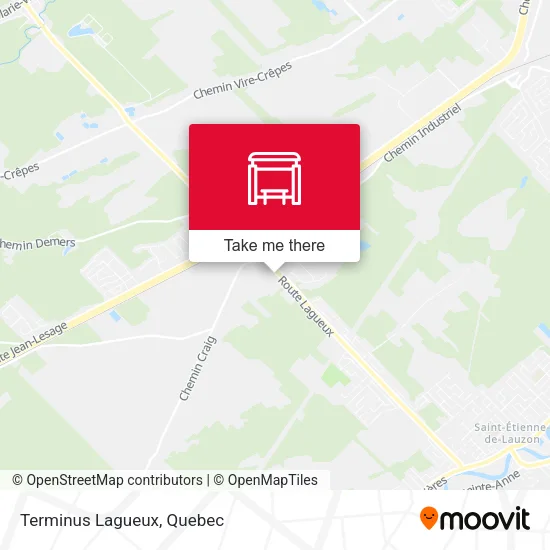 Terminus Lagueux map