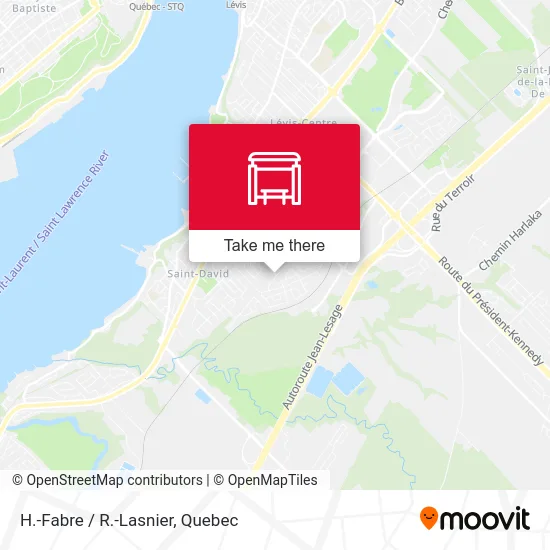 H.-Fabre / R.-Lasnier map