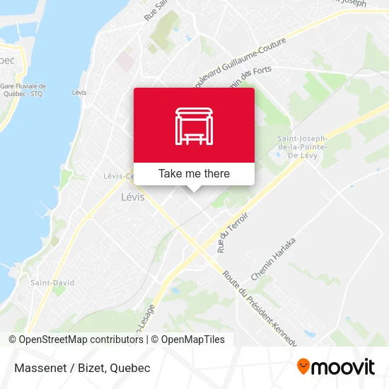 Massenet / Bizet map