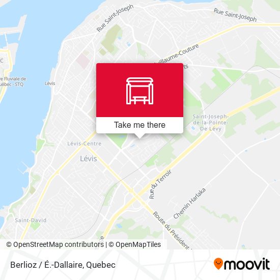 Berlioz / É.-Dallaire map