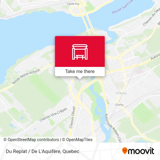Du Replat / De L'Aquifère map