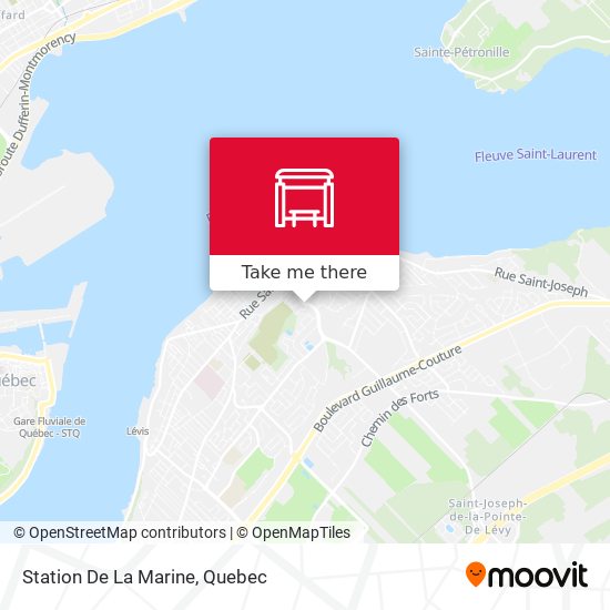 Station De La Marine map
