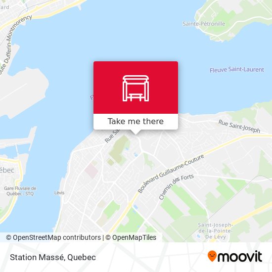 Station Massé map