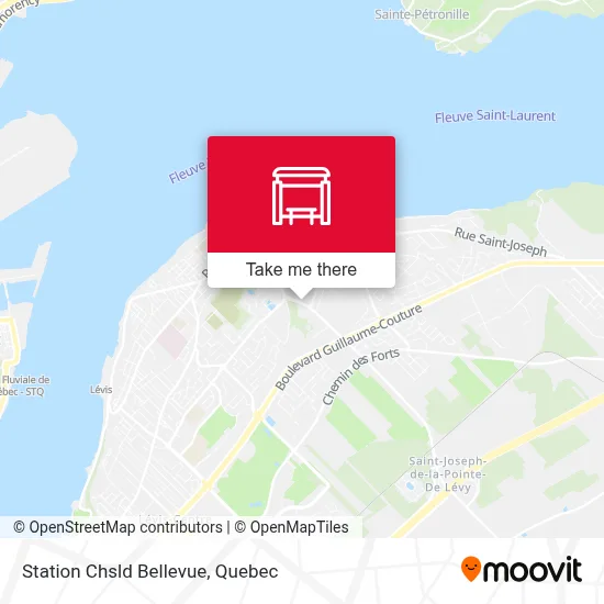 Station Chsld Bellevue map