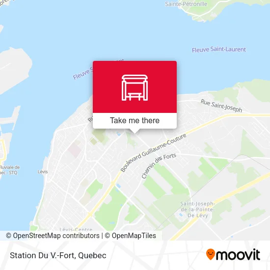 Station Du V.-Fort map