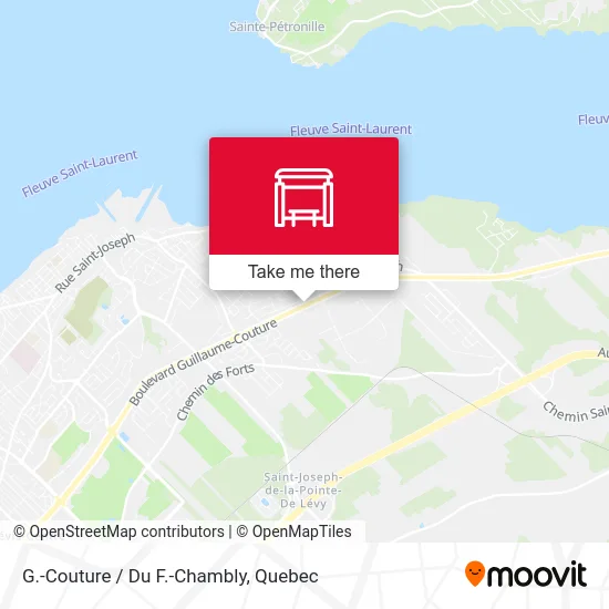 G.-Couture / Du F.-Chambly map