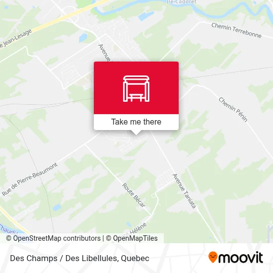 Des Champs / Des Libellules map