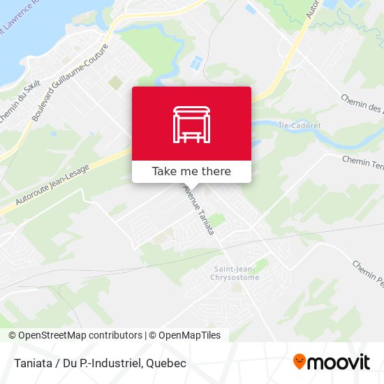 Taniata / Du P.-Industriel map