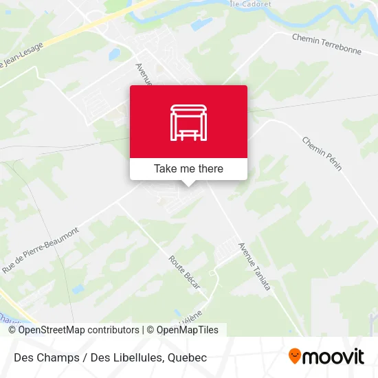 Des Champs / Des Libellules map