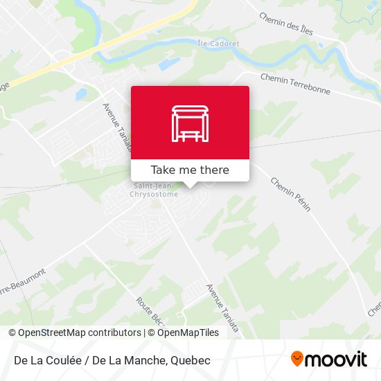 De La Coulée / De La Manche map
