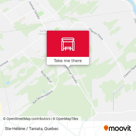 Ste-Hélène / Taniata map