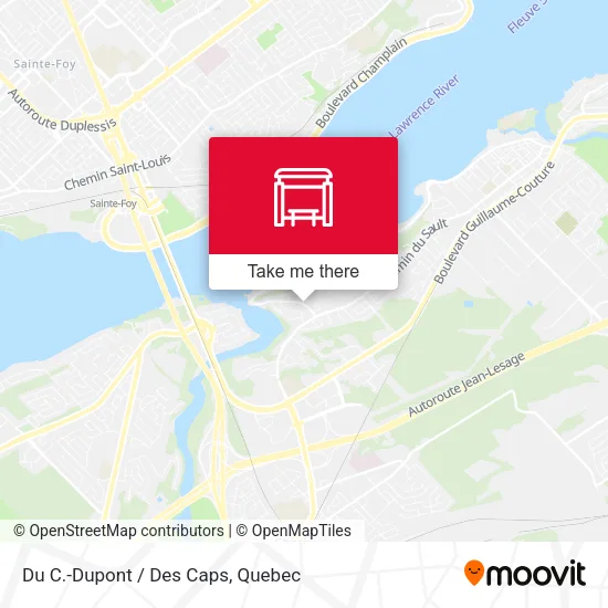 Du C.-Dupont / Des Caps map