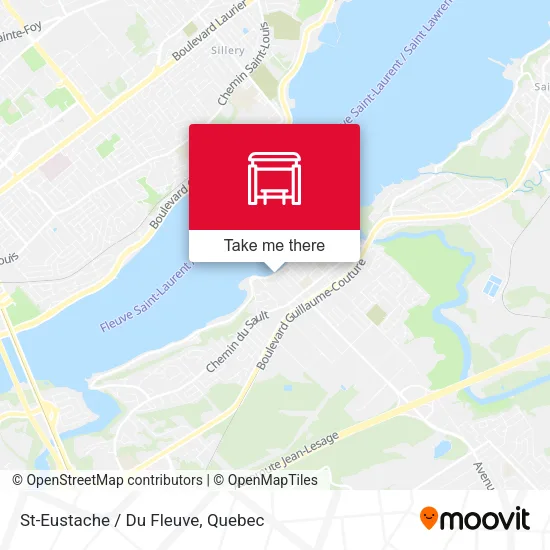 St-Eustache / Du Fleuve map