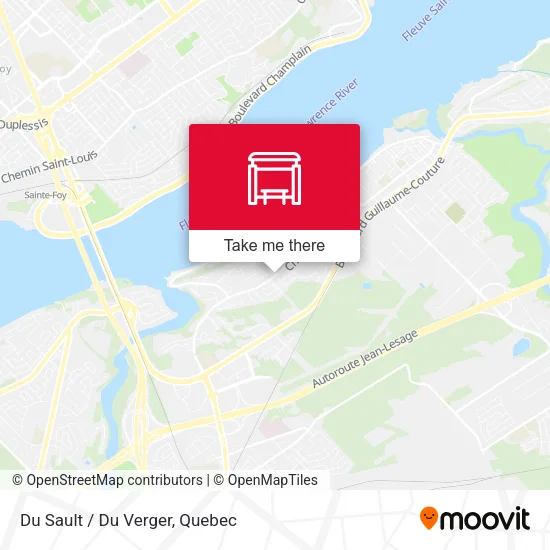 Du Sault / Du Verger map