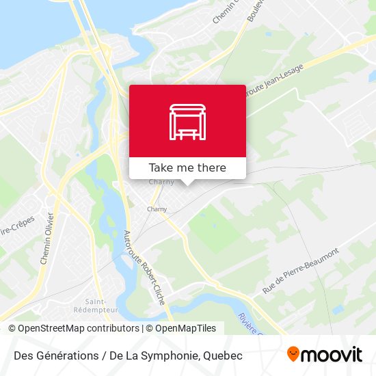Des Générations / De La Symphonie map