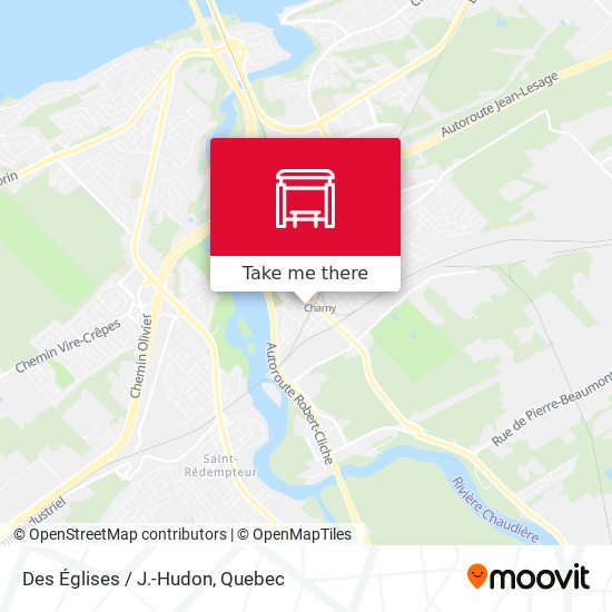 Des Églises / J.-Hudon map