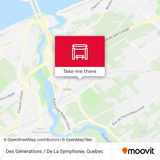 Des Générations / De La Symphonie map