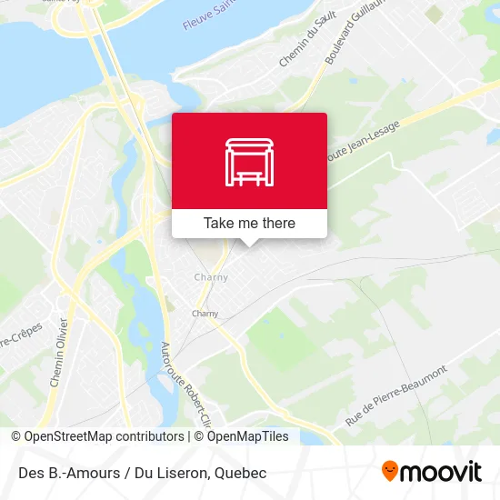 Des B.-Amours / Du Liseron map