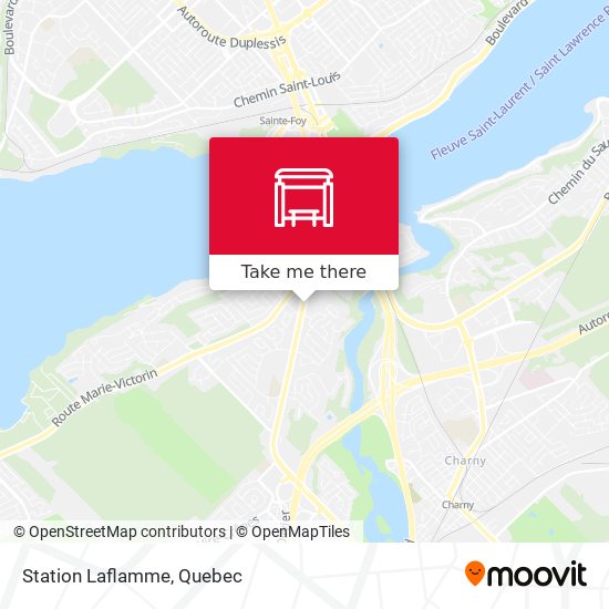 Station Laflamme map