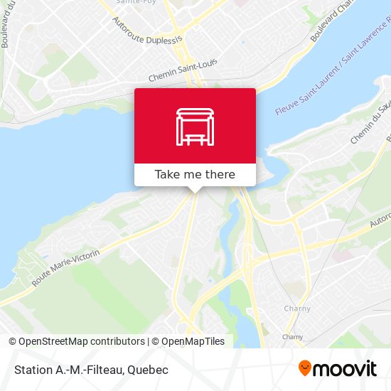 Station A.-M.-Filteau map