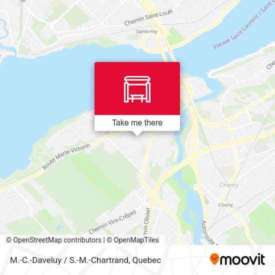 M.-C.-Daveluy / S.-M.-Chartrand map