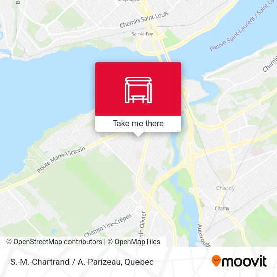 S.-M.-Chartrand / A.-Parizeau map