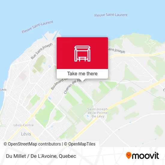 Du Millet / De L'Avoine map