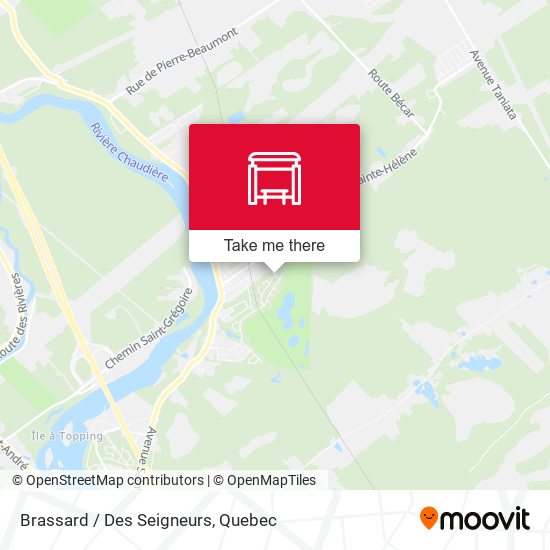 Brassard / Des Seigneurs map