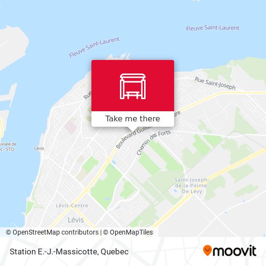 Station E.-J.-Massicotte map