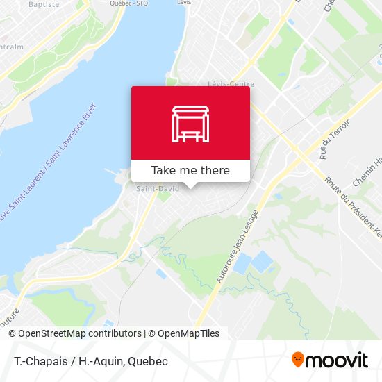 T.-Chapais / H.-Aquin map