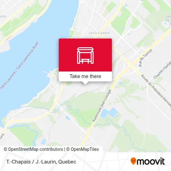T.-Chapais / J.-Laurin map