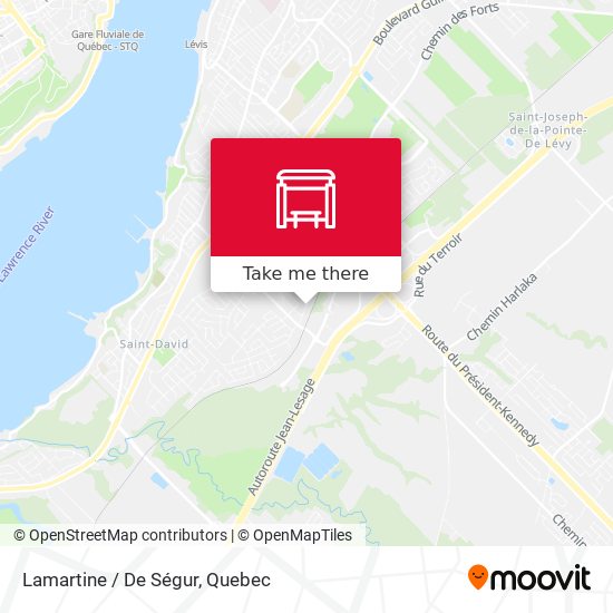 Lamartine / De Ségur map