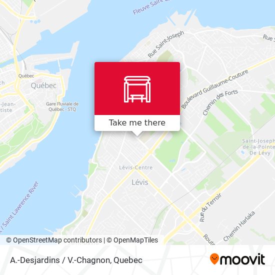 A.-Desjardins / V.-Chagnon map