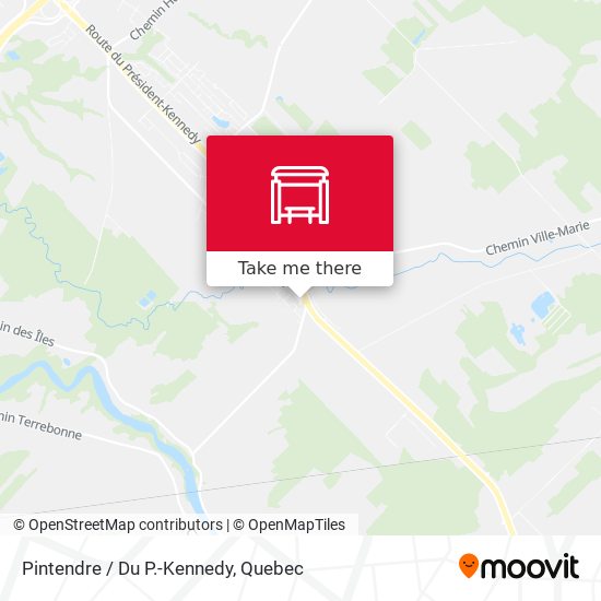 Pintendre / Du P.-Kennedy map