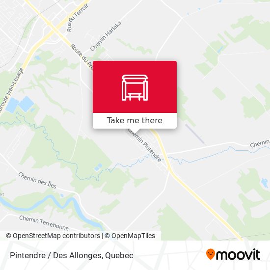 Pintendre / Des Allonges map