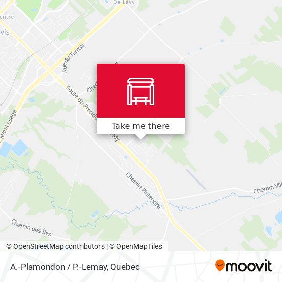 A.-Plamondon / P.-Lemay map