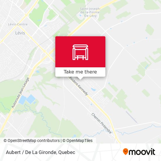Aubert / De La Gironde map
