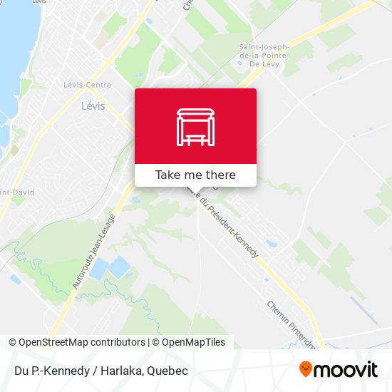Du P.-Kennedy / Harlaka map