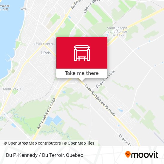 Du P.-Kennedy / Du Terroir map
