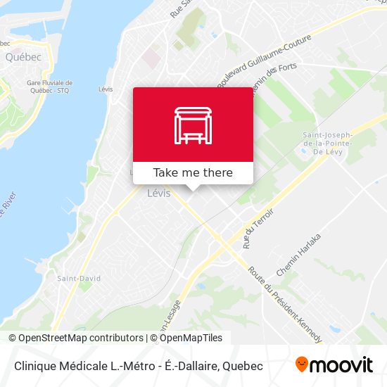 Clinique Médicale L.-Métro - É.-Dallaire map