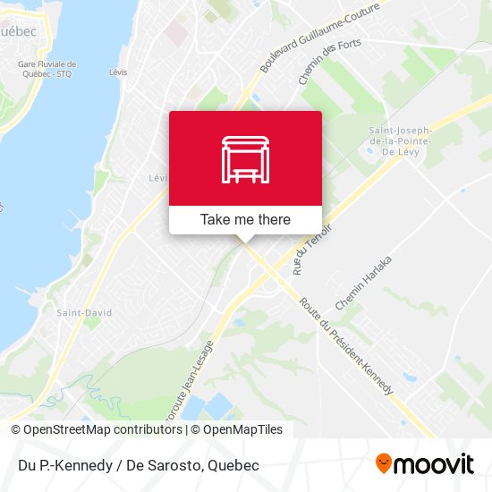 Du P.-Kennedy / De Sarosto map