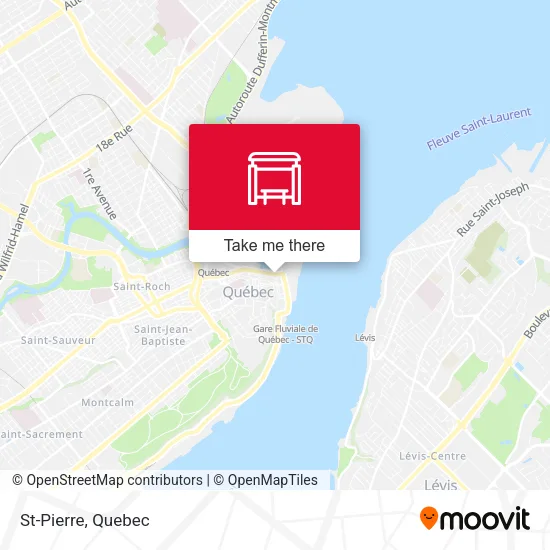St-Pierre map