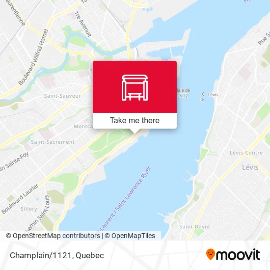Champlain/1121 map