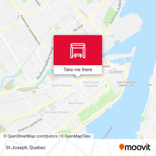 St-Joseph map