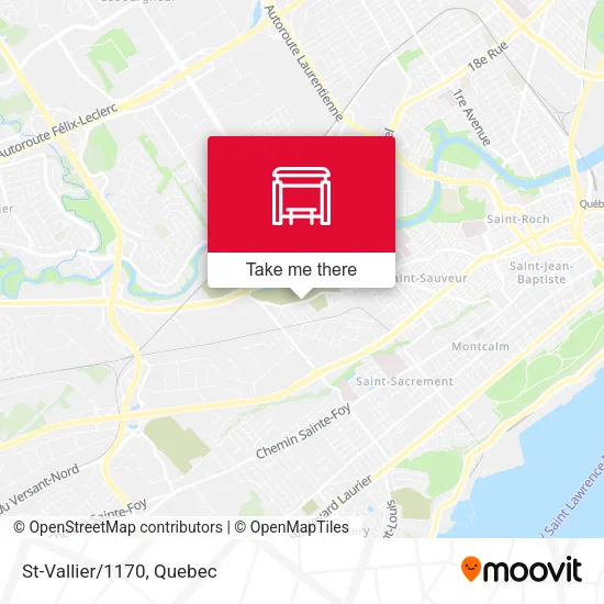 St-Vallier/1170 map