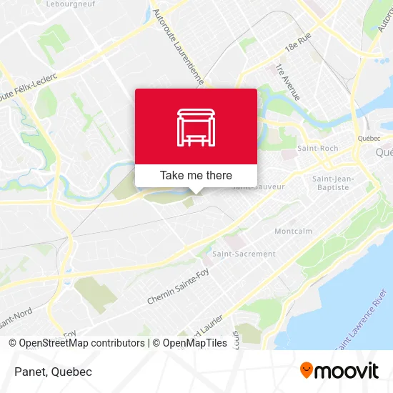 Panet map